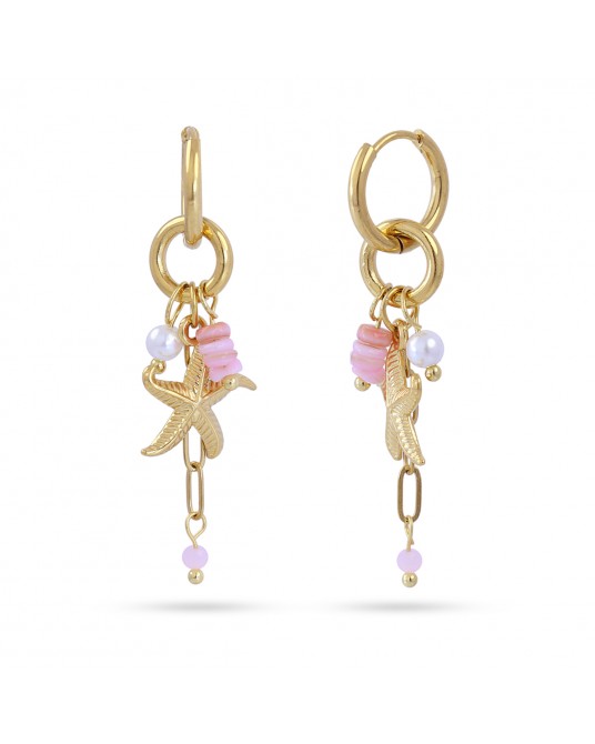 PENDIENTES CON CHARMS MARINOS DE ANARTXY