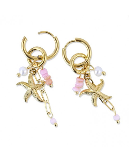 PENDIENTES CON CHARMS MARINOS DE ANARTXY