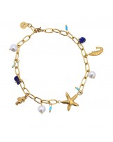 TOBILLERA CON CHARMS ACERO DE ANARTXY