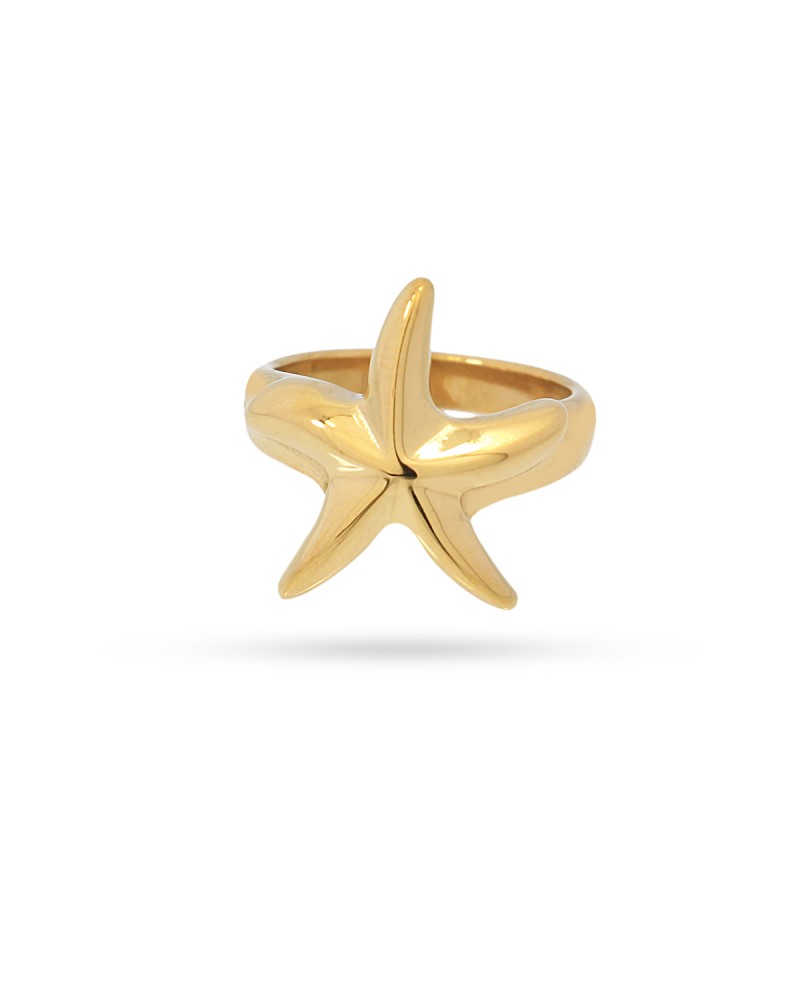 ANILLO ESTRELLA ACERO DE ANARTXY