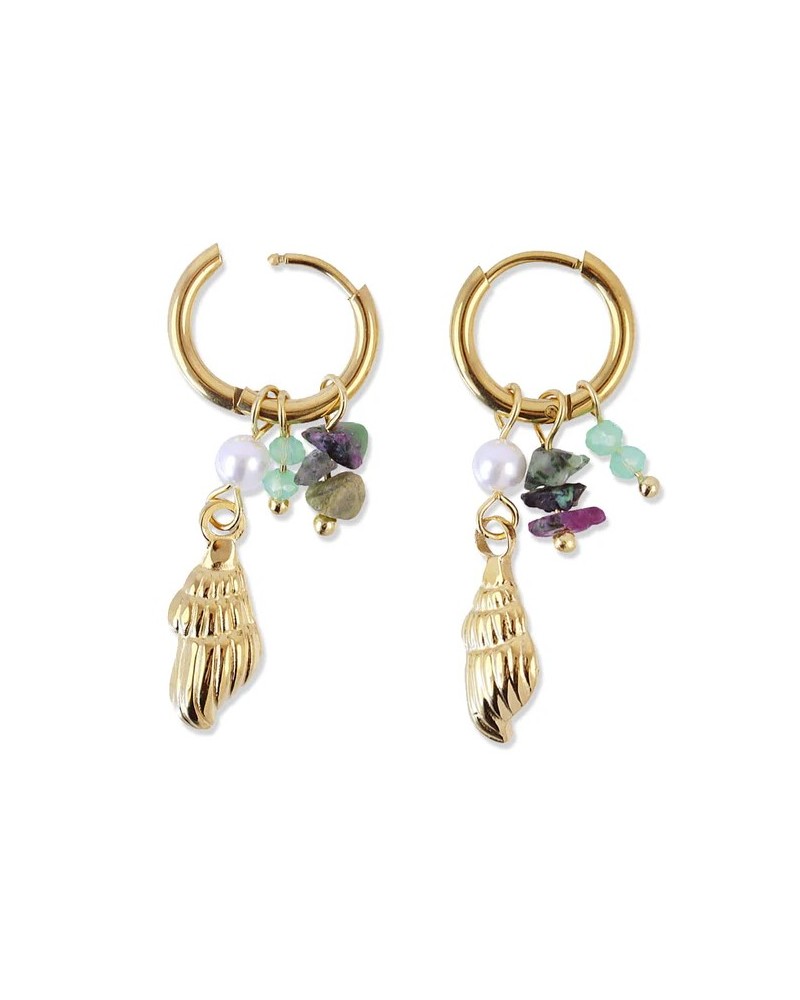 PENDIENTES CON CHARMS MARINOS DE ANARTXY
