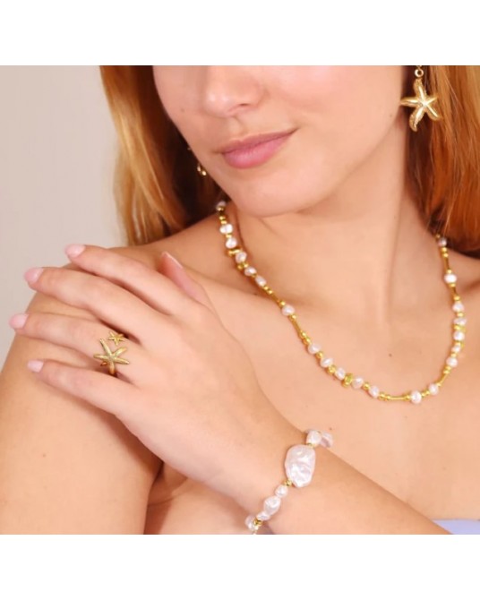 ANILLO DE ACERO ESTRELLA DE ANARTXY