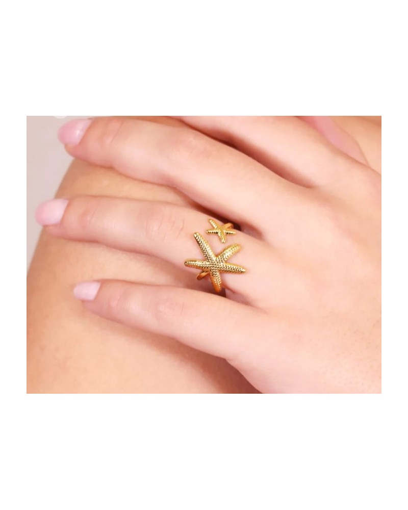 ANILLO DE ACERO ESTRELLA DE ANARTXY