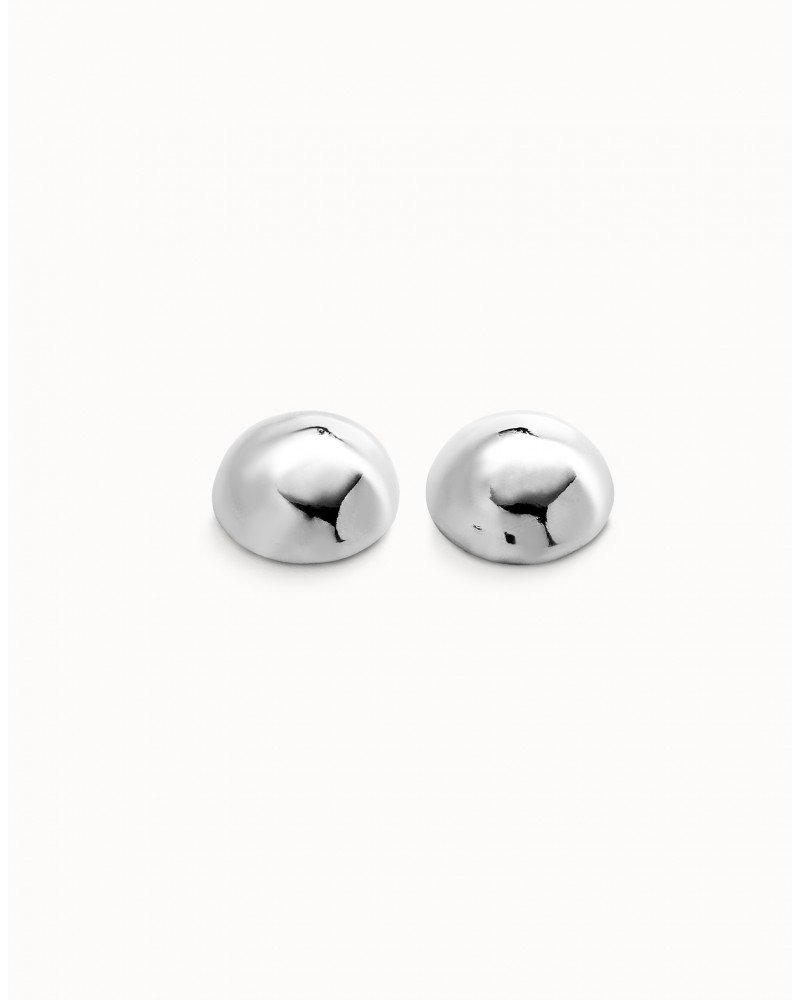PENDIENTES CHAPA PLATEADA DE UNOde50