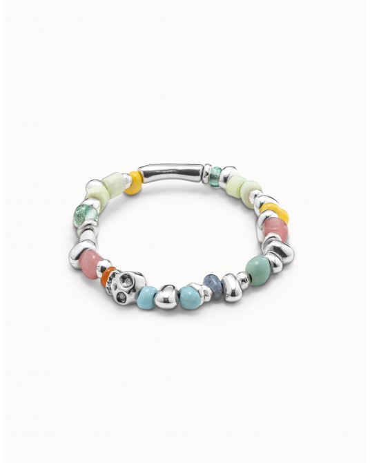 Pulsera elàstica plateada de UNOde50