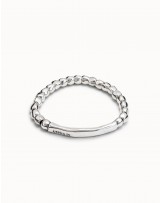 Pulsera elàstica plateada de UNOde50