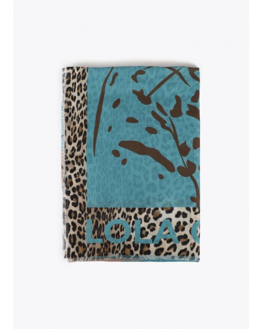 FOULAR ESTAMPADO CARA TIGRE DE LOLA CASADEMUNT