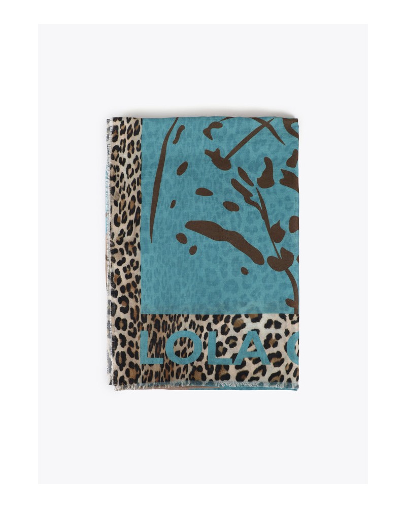 FOULAR ESTAMPADO CARA TIGRE DE LOLA CASADEMUNT