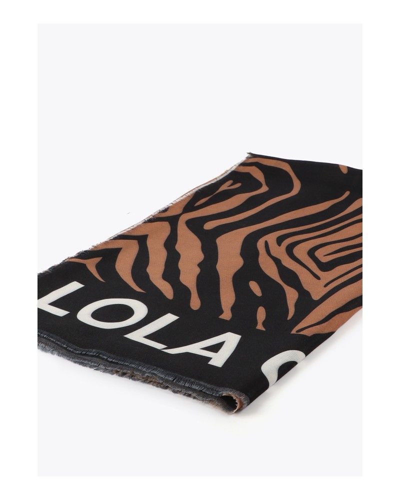 FOULAR ESTAMPADO CEBRA DE LOLA CASADEMUNT