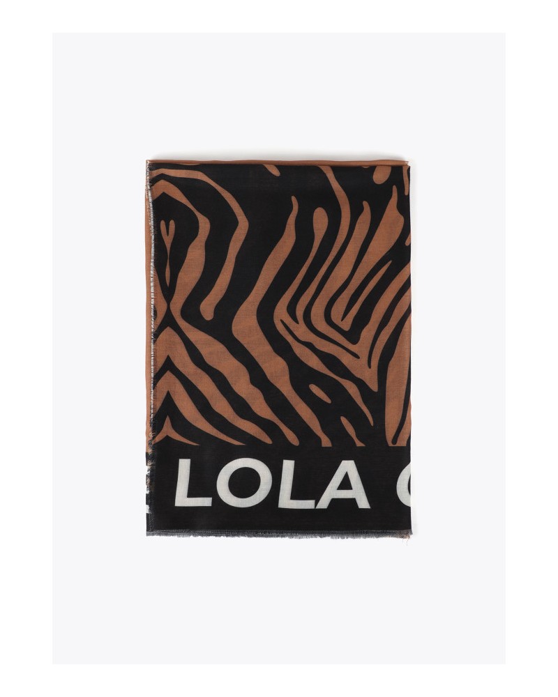 FOULAR ESTAMPADO CEBRA DE LOLA CASADEMUNT