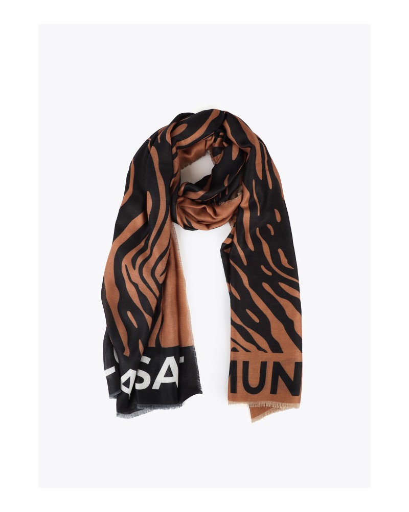 FOULAR ESTAMPADO CEBRA DE LOLA CASADEMUNT
