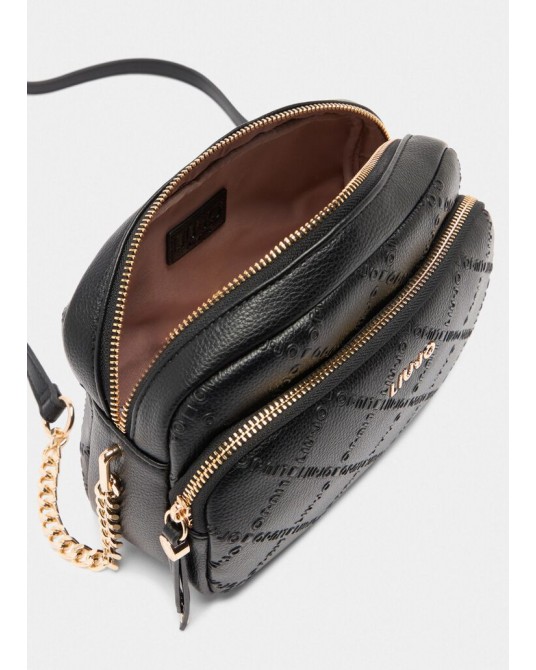 BANDOLERA NEGRA DE LIUJO