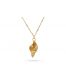 Collar corto caracola acero de Anartxy