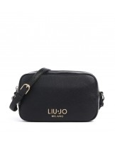 Bolso bandolera negro de Liujo