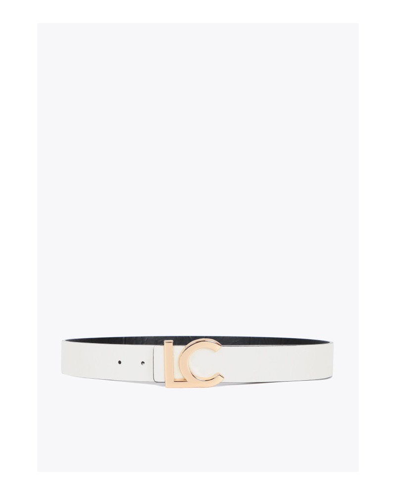 CINTURON REVERSIBLE BLANCO NEGRO DE LOLA CASADEMUNT