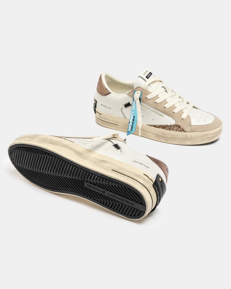 Zapatillas SK8 Deluxe caramelo de Crime London
