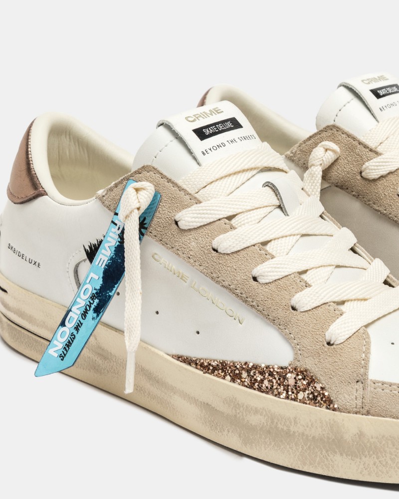 Zapatillas SK8 Deluxe caramelo de Crime London