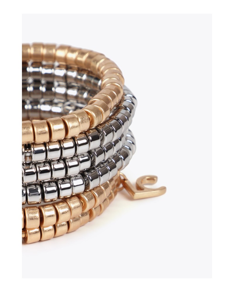 Pulseras elàsticas metal de Lola Casademunt