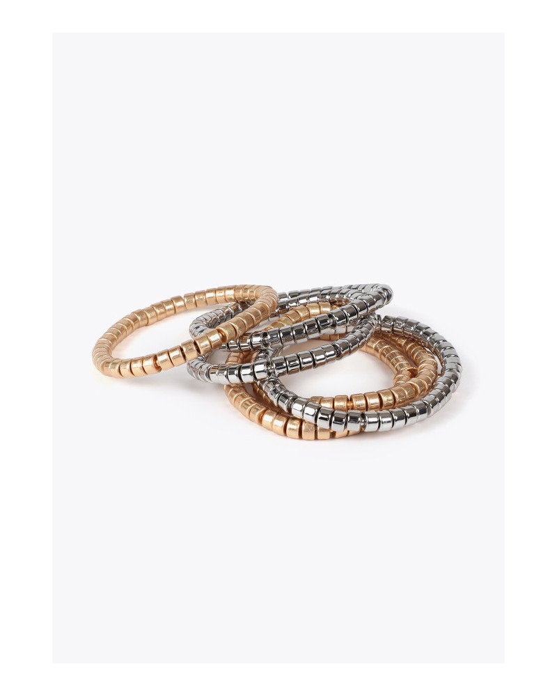 Pulseras elàsticas metal de Lola Casademunt