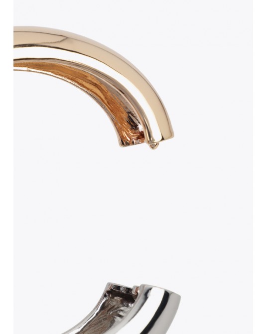 Pulsera rigida metàlica bicolor de lola casademunt