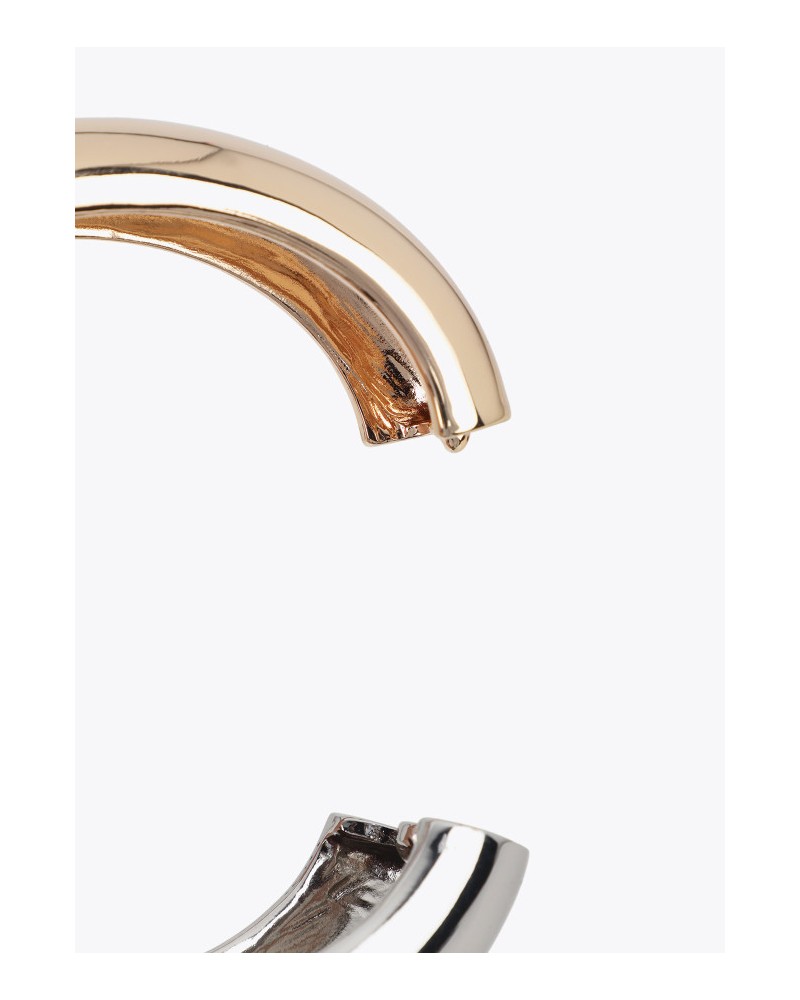 Pulsera rigida metàlica bicolor de lola casademunt