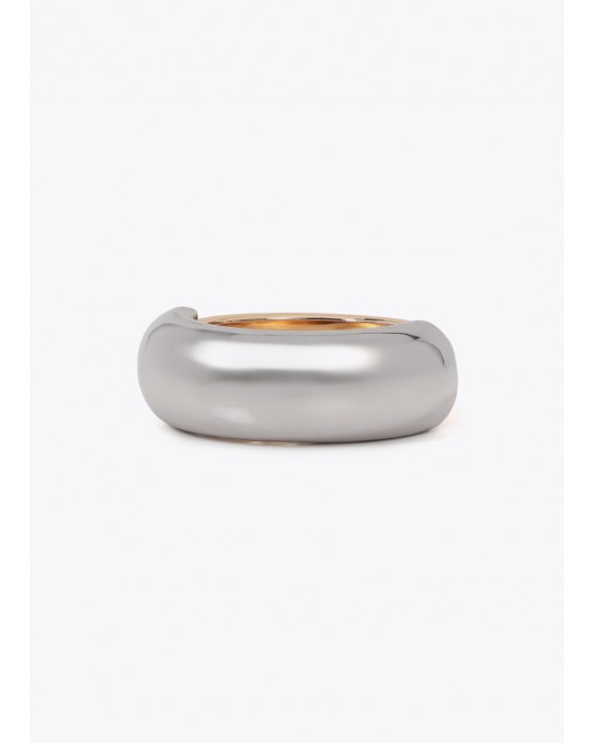 Pulsera rigida metàlica bicolor de Lola Casademunt