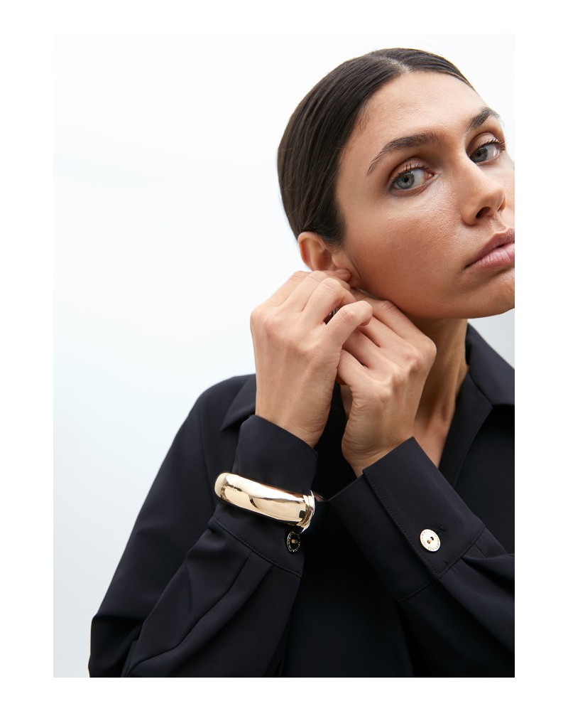 Pulsera rigida metàlica bicolor de lola casademunt