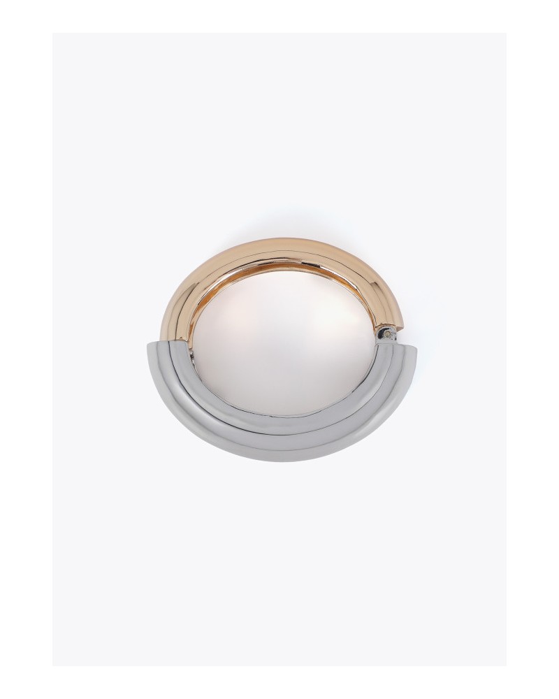 Pulsera rigida metàlica bicolor de lola casademunt