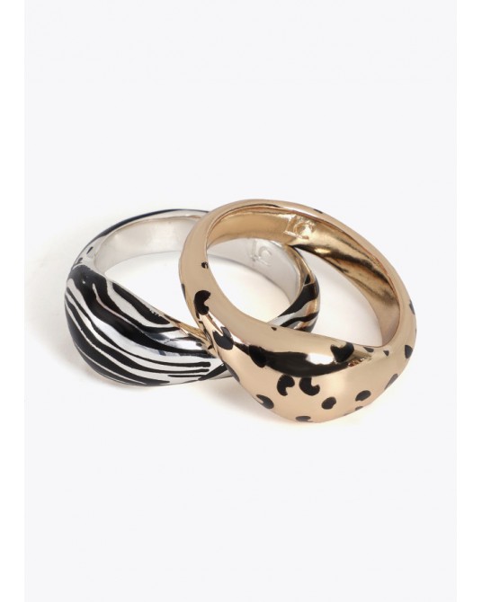 Anillos animal print de Lola Casademunt