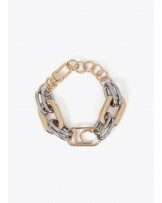Pulsera eslabones bicolor de Lola Casademunt