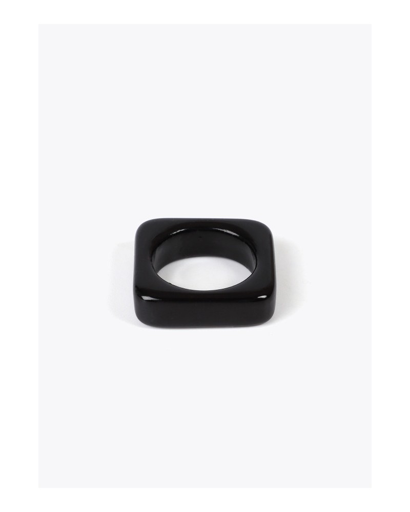 Anillos cuadrados bicolor de Lola Casademunt