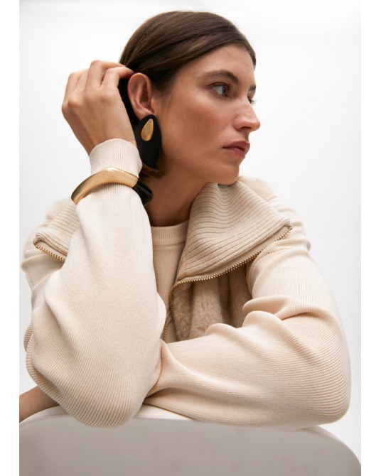 Pulsera cuadrada bicolor de Lola Casademunt