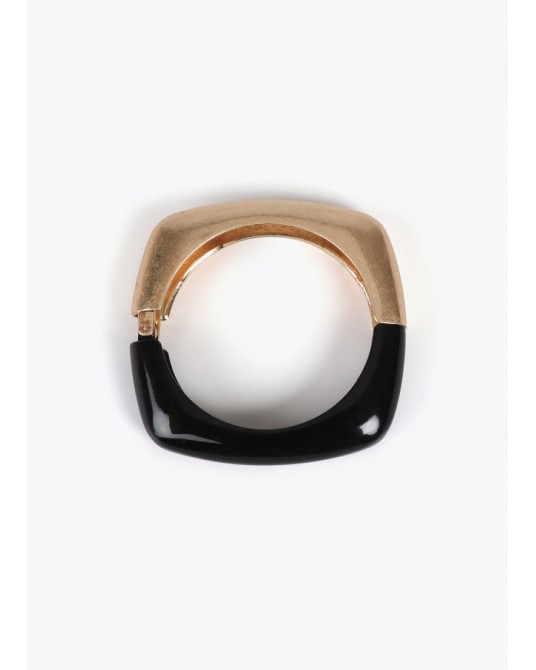 Pulsera cuadrada bicolor de Lola Casademunt