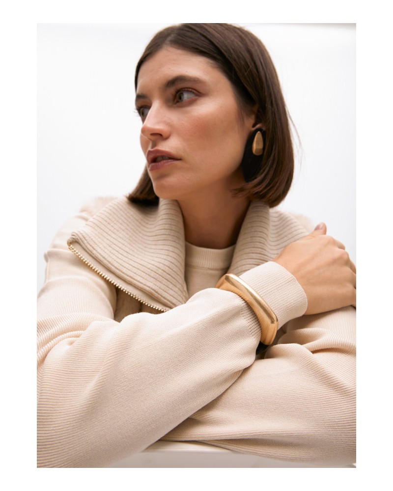 Pulsera cuadrada bicolor de Lola Casademunt