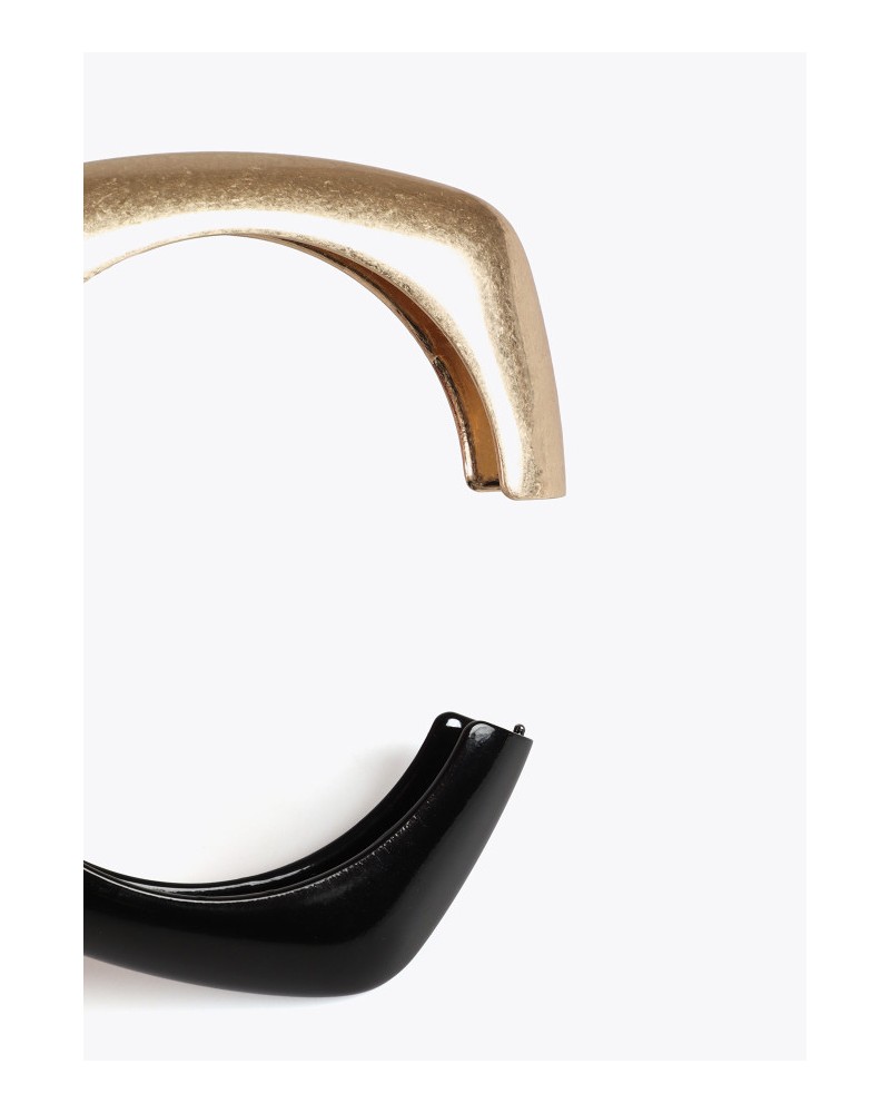 Pulsera cuadrada bicolor de Lola Casademunt