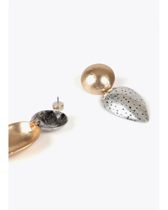 Pendientes bicolor de Lola Casademunt