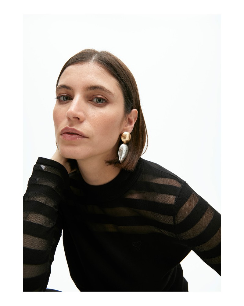 Pendientes bicolor de Lola Casademunt