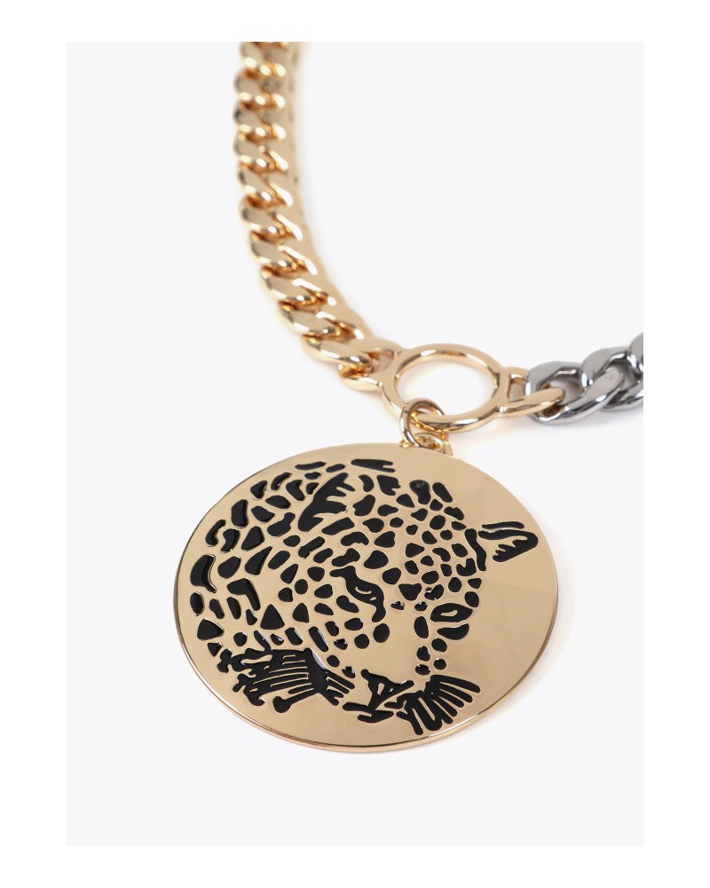 Collar con medallon cara de tigre de Lola Casademunt
