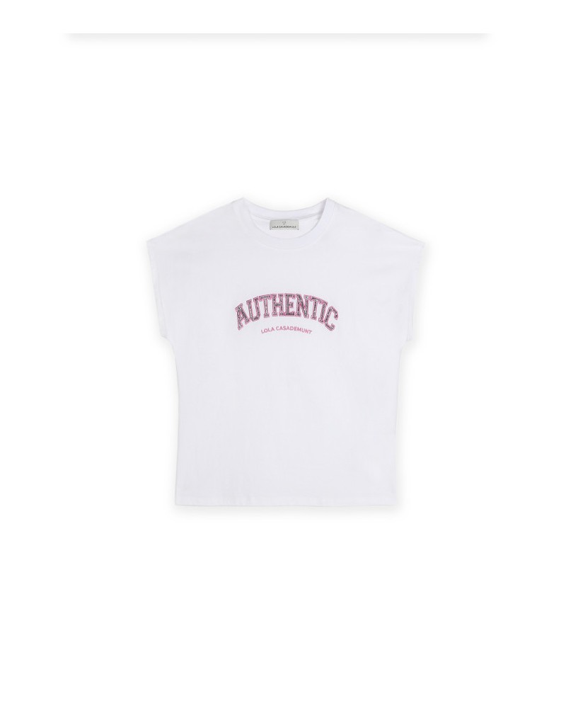 Camiseta estampado frontal de Lola Casademunt