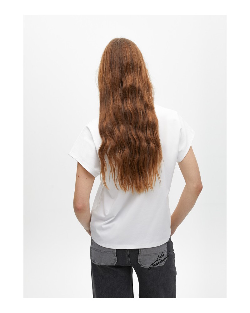 Camiseta estampado frontal de Lola Casademunt