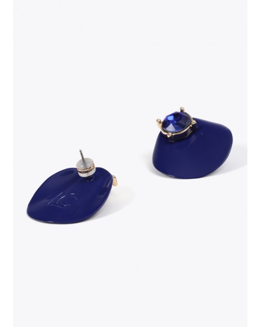 Pendientes azul noche de Lola Casademunt