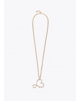 Collar cadena corazòn de Lola Casademunt