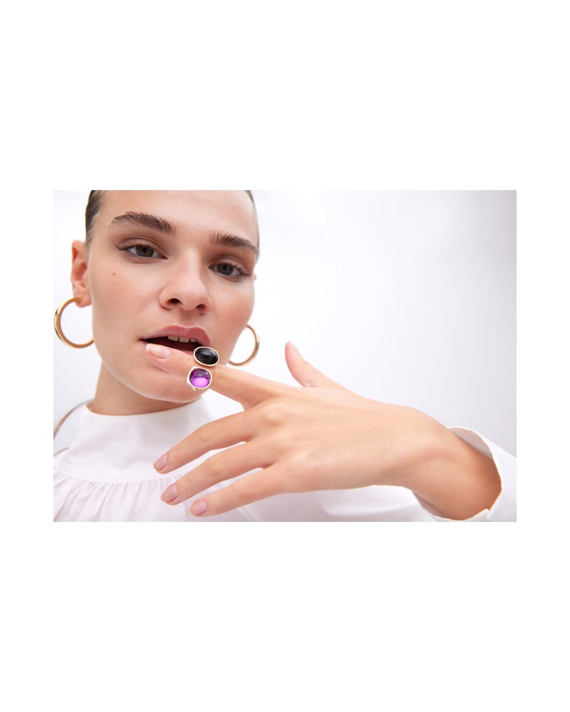 Anillo piedras abierto de Lola Casademunt