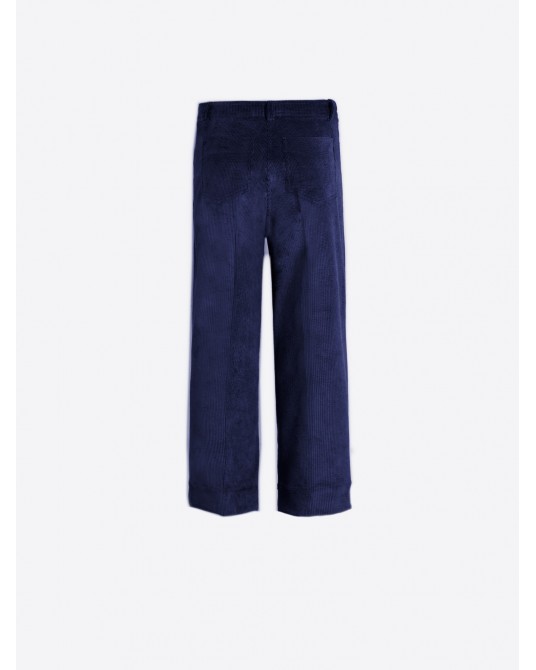 Pantalòn pana azul marino de Vilagallo Pantalòn pana azul marino de Vilagallo