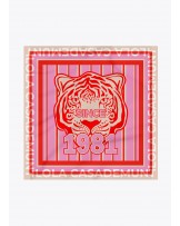 Pañuelo estampado cara tigre de Lola Casademunt