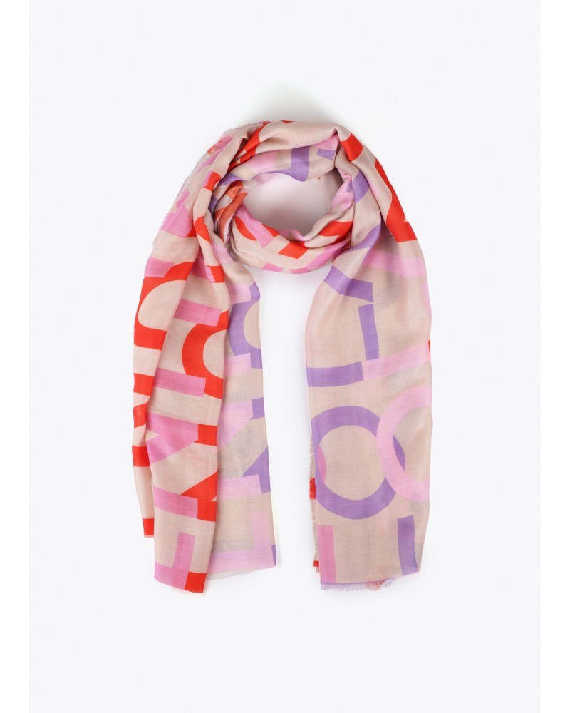 Foular logomania de Lola Casademunt