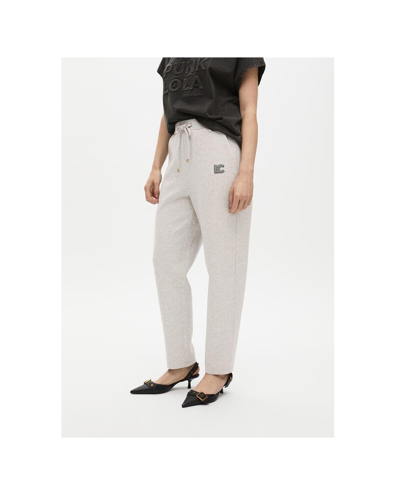 Pantalòn de chandal beige de Lola Casademunt