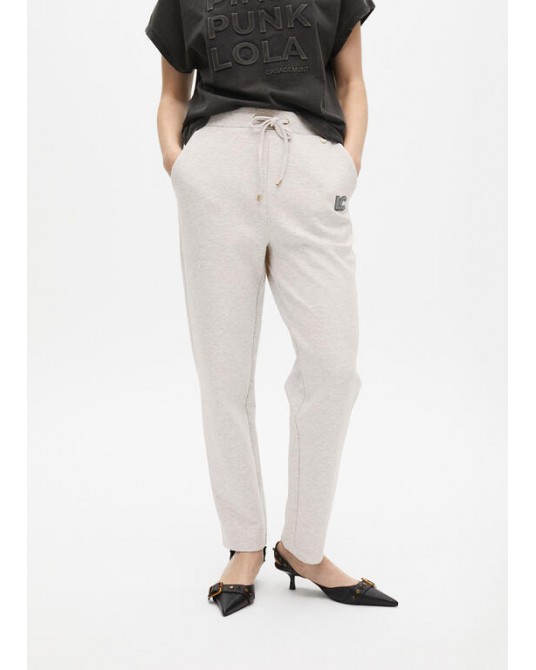 Pantalòn de chandal beige de Lola Casademunt