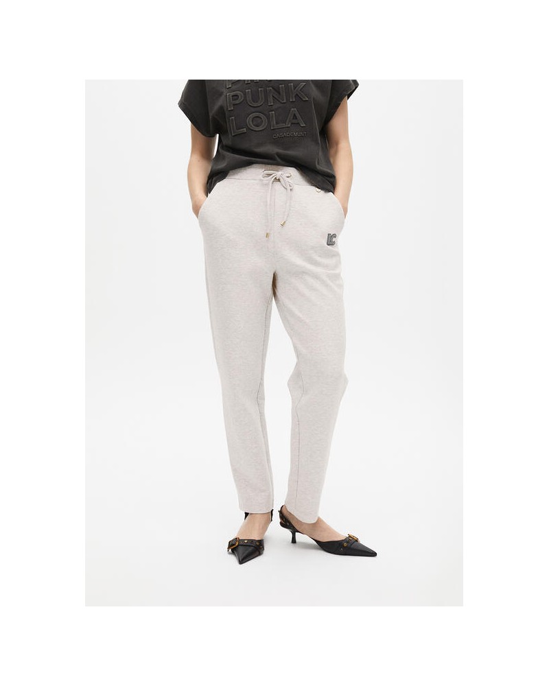 Pantalòn de chandal beige de Lola Casademunt