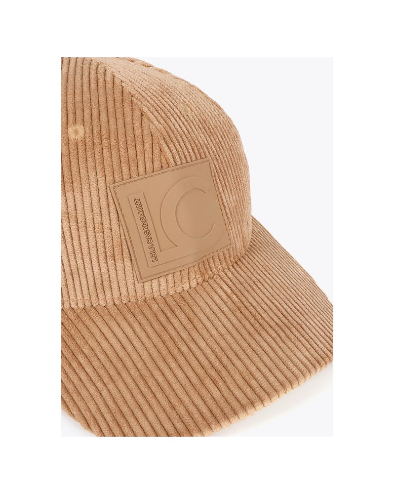 Visera de pana beis de Lola Casademunt